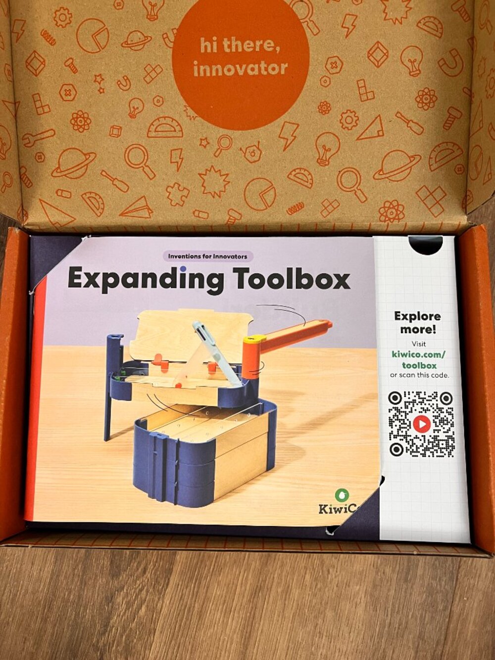 NEW KiwiCo Expanding Toolbox Tinker STEAM Crate age 9+
